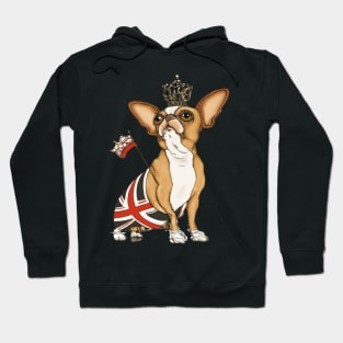 Royal family chihuahua Hoodie